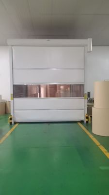 Βιομηχανική υψηλής ταχύτητας PVC κουρτίνα Roll Up πόρτα υψηλή απόδοση και εξοικονόμηση ενέργειας