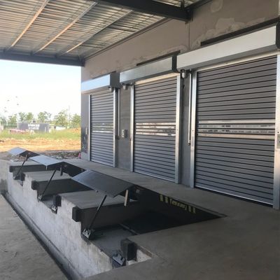 220V εξωτερικό αλουμινένιο παράθυρο λευκό κουμπί αυτοματοποιημένης πόρτας κυλίνδρων